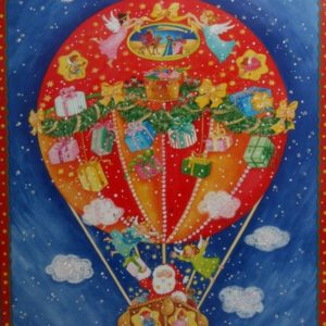 Weihnachtsballon (38 x 52 cm)
