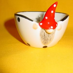 Peek a bo Santa (Kerzen-/Teelichthalter), D 7cm