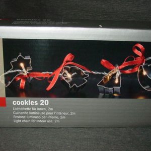 Lichterkette Cookies, 20 Lmpchen