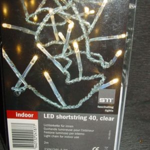 LED Shortstring 40, clear