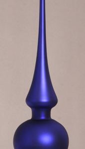 Spitze blauviolett matt (25 cm)