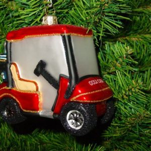 Golfwagen rot (8 x 5.5 x 5 cm)