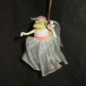 Hochzeitsfrosch Braut (13 cm)