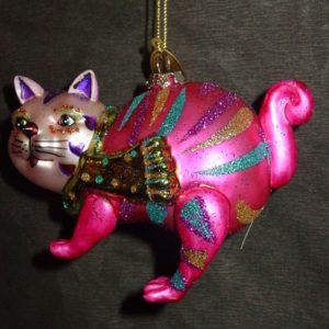 Katze pink (12 x 8 cm)