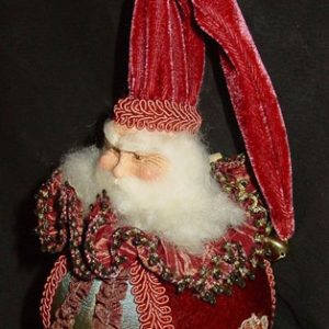 Santa auf Kugel (11 x 16 cm)