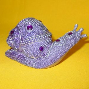 Schnecke luxor 9 cm violett