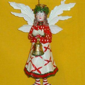 Engel mit Glocke (Hänger), 18 cm