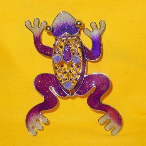 Frosch spirit violett (9 cm)
