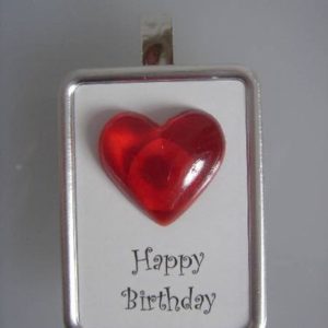 Mini-Herz Happy Birthday