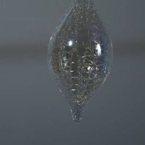 Träne Kristall, 13 x 7 cm