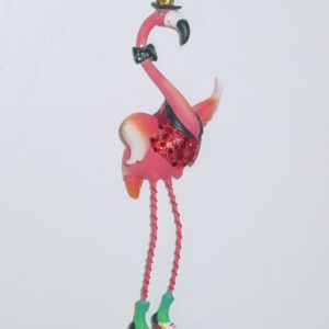 Flamingo Herr, Resin, 16 cm