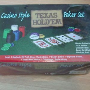 Poker-Set in Aluminium-Box, 206 teilig
