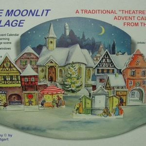 Nachdruck 1955: Kleine Stadt im Mondschein