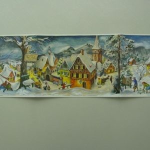 Panoramakalender Winterdorf