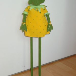 Aufsteller Frosch, ca 58 cm