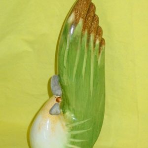 Hahn grün, ca 24 cm