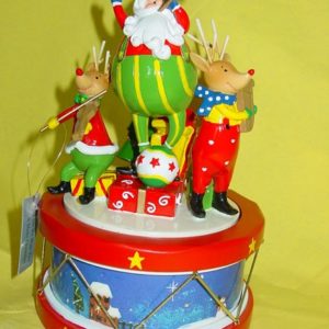 Santa-Band auf Trommel, 22 cm