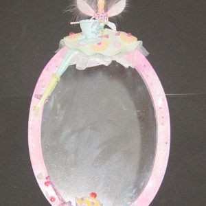 Spiegel oval, 35 cm