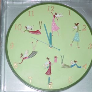 Uhr mit Feen, 29 cm (A la Mode)