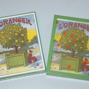 Kugelspiel Orangenbaum, 14 x 11 x 2,5 cm