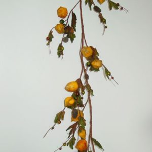 Herbstgirlande gelb-grn, 140 cm
