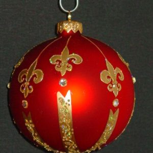 Ornament rot, 10 cm