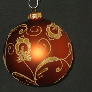 Ornament amber, 12 cm