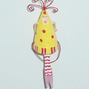 Geburtstagsornament 8,5 cm zum Hngen