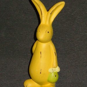 Hase gelb, Keramik (ca 16 x 5 cm)