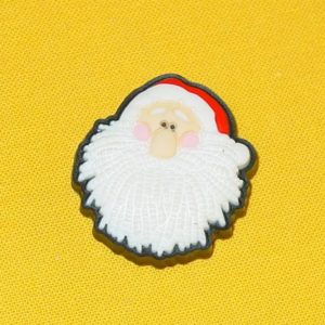 Magnet Weihnachtsmann mit Riesenbart, 3 cm