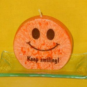 Keep Smiling orange