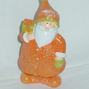 Santa orange, Kunstharz, 12 cm