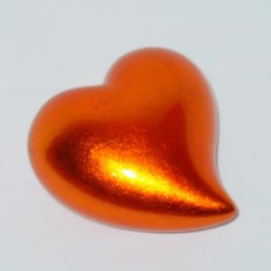 Herz terracotta 8 cm, orange