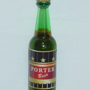 Christbaumkugel Bierflasche Porter (Glas)