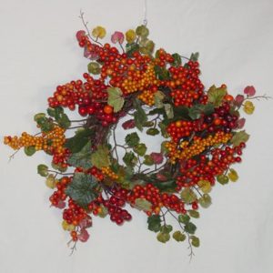 Kranz mit Beeren, 23 cm