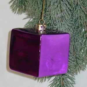 Block violett, 7 x 7 cm