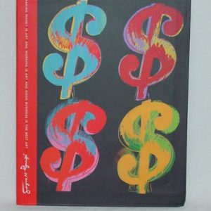 Notizbuch Dollar von Andy Warhol