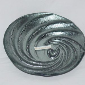 Dekoteller antik-silber, 15 cm