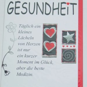 Gesundheit (18 x 25 cm)