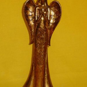 Engel gold betend, 25 cm