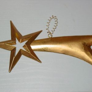 Schweifstern Metall gold, 30 cm