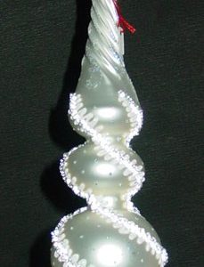 weiss Silberlitze, 38 cm