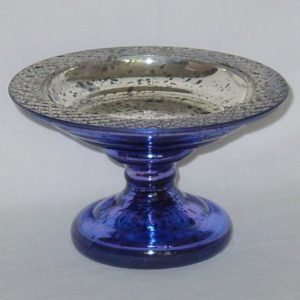 Kerzenstnder lila/blau, 9 x 16 cm