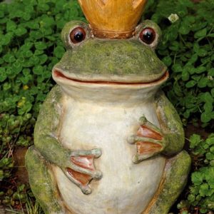 Frosch Hubert, 50 cm hoch