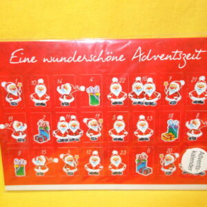 Adventskalenderkarte Eine wunderschöne Adventszeit